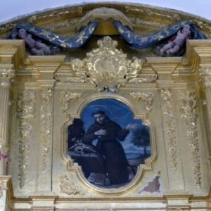 Capilla de las Angustias - retablo - San Francisco de Asís